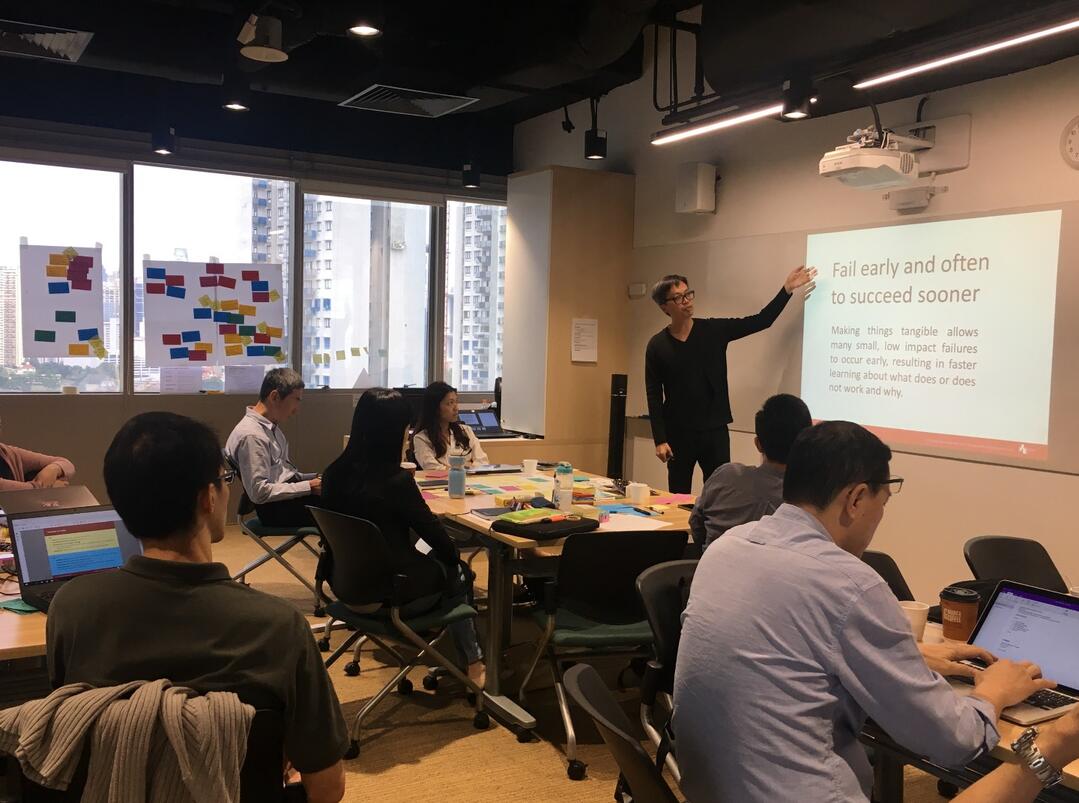 Workshop with social sector leaders